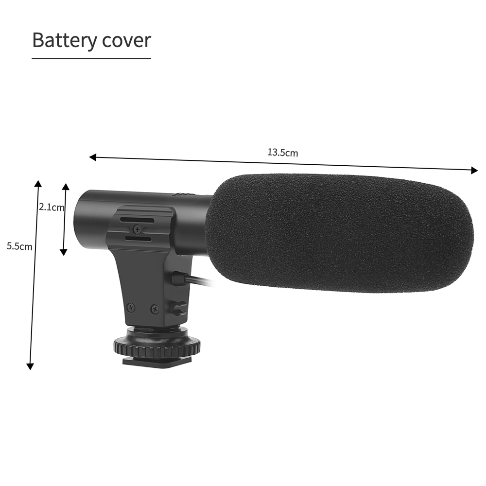 SLR Camera Studio Stereo Microphone